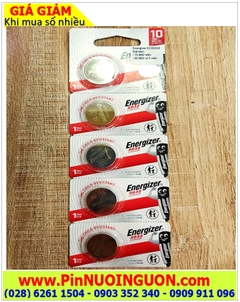 COMBO MUA 01vỉ 5viên Pin Energizer ECR2032/CR2032 lithium 3v chính hãng _Giá chỉ 58.000đ/ vỉ 5viên